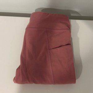 Athleta Girls Pink Leggings